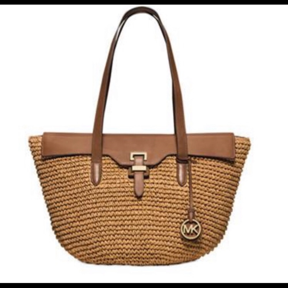 Michael Kors ‘Naomi Straw Bag’
